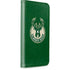 NBA Milwaukee Bucks Green Distressed iPhone 15 Pro Folio Case